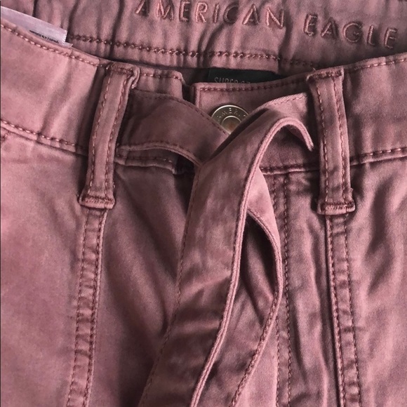Mauve American Eagle Hi-Rise Jeggings - Picture 5 of 9